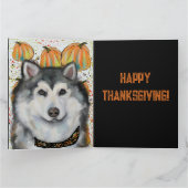 Alaskan Malamute Karte (Innenseite)