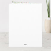 Alaskan Malamute Karte (Rückseite)