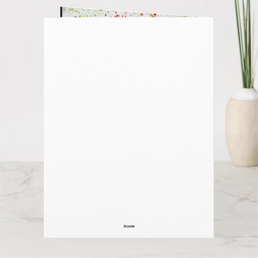 Alaskan Malamute Karte (Rückseite)