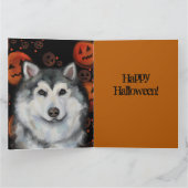 Alaskan Malamute Karte (Innenseite)