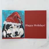 Alaskan Malamute Karte (Innenseite)