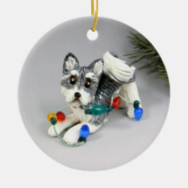 Alaskan Malamute Keramik Ornament
