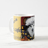 Alaskan Malamute Koch Kaffeetasse (Vorderseite Links)
