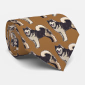 Alaskan-Malamute-Krawatte Krawatte (Gerollt)