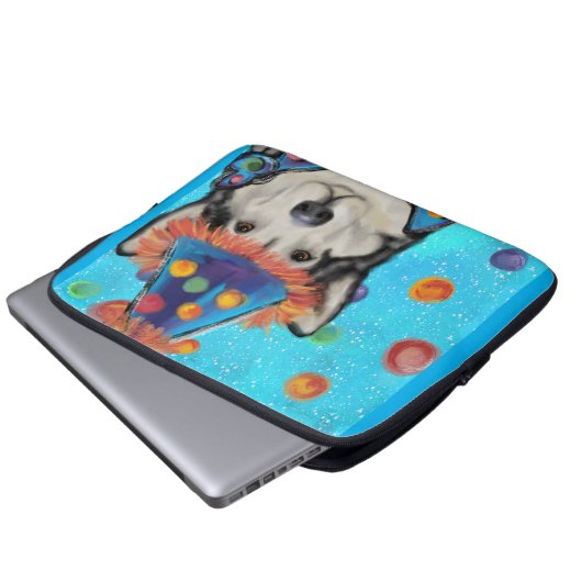 Alaskan Malamute Laptopschutzhülle (Vorne Knopf)