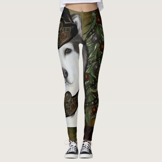 Alaskan Malamute Leggings (Vorderseite)
