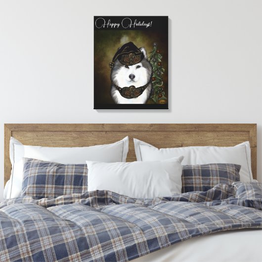 Alaskan Malamute Leinwanddruck (Insitu (Schlafzimmer))