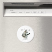 Alaskan Malamute Mama 2 Magnet (In Situ (Geschirrspüler))