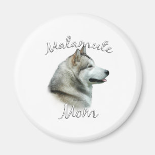 Alaskan Malamute Mama 2 Magnet