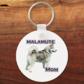 Alaskan Malamute Mama 4 Schlüsselanhänger (Vorderseite)