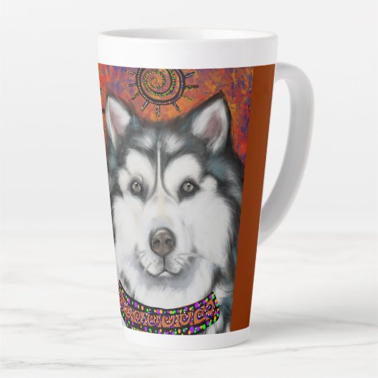 ALASKAN MALAMUTE MILCHTASSE (Rechte Ecke)