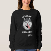 Alaskan Malamute Mom Sweatshirt (Vorderseite)
