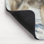 Alaskan Malamute Mousepad (Ecke)
