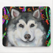 Alaskan Malamute Mousepad (Vorne)