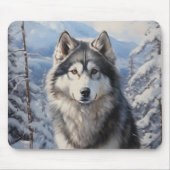 Alaskan Malamute Mousepad (Vorne)