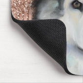 Alaskan Malamute Mousepad (Ecke)