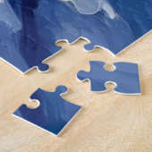 Alaskan Malamute North Pole Winter Christmas Puzzle (Seite)