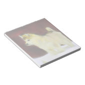 Alaskan malamute notizblock (angewinkelt)