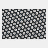 Alaskan Malamute Painting Mal Mally Sled Dog Art Geschenkpapier Set (Vorderseite 3)