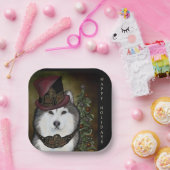Alaskan Malamute Pappteller (Party)