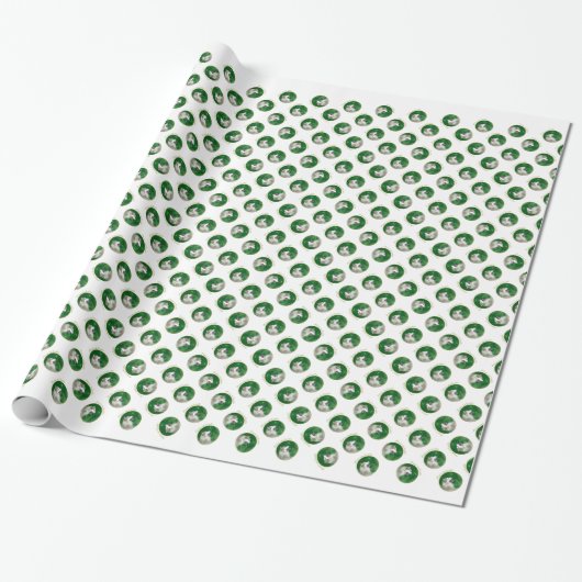 Alaskan Malamute Peace Geschenkpapier (Ungerollt)
