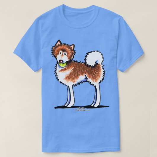 Alaskan Malamute Playful Redhead T-Shirt (Design vorne)