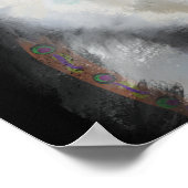 Alaskan Malamute Poster (Ecke)