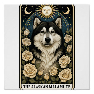 Alaskan Malamute Poster