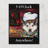 Alaskan Malamute Postkarte (Vorderseite)