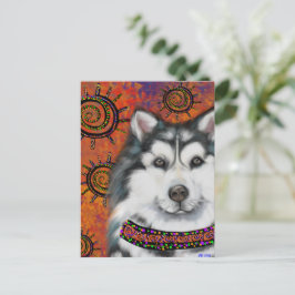 ALASKAN MALAMUTE POSTKARTE