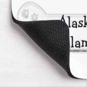 Alaskan Malamute Proud Mousepad (Ecke)