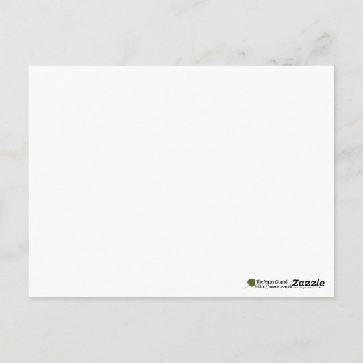 Alaskan Malamute Puppy Head Tilt Fotograf Postkarte (Rückseite)