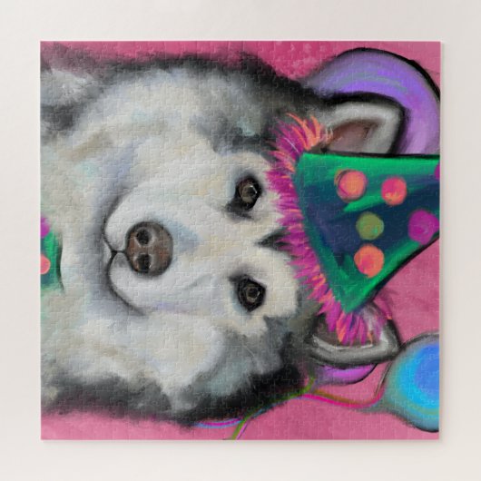 ALASKAN MALAMUTE PUZZLE (Horizontal)