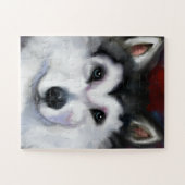 ALASKAN MALAMUTE  PUZZLE (Horizontal)