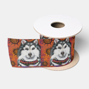ALASKAN MALAMUTE SATINBAND