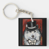 Alaskan Malamute Schlüsselanhänger (Vorderseite)