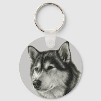 Alaskan Malamute Schlüsselanhänger