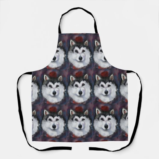 ALASKAN MALAMUTE SCHÜRZE (Vorderseite)
