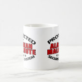 Alaskan Malamute Security Kaffeetasse (Mittel)