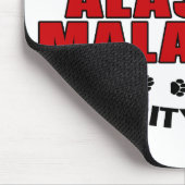 Alaskan Malamute Security Mousepad (Ecke)