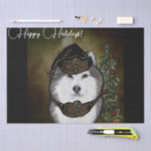 Alaskan Malamute Seidenpapier (Handwerk)