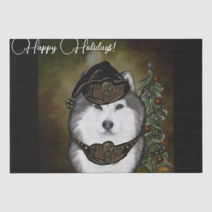 Alaskan Malamute Seidenpapier