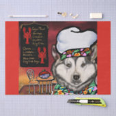 Alaskan Malamute Seidenpapier (Handwerk)