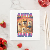 Alaskan Malamute Serviette (Beispiel)