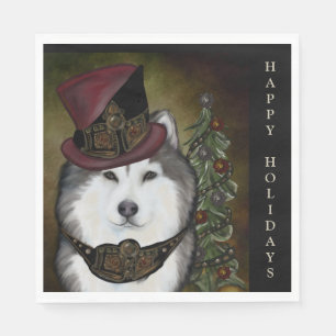 Alaskan Malamute Serviette