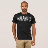 Alaskan Malamute Shirt For Malamute Dog Lovers (Vorne ganz)