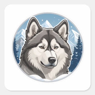 Alaskan Malamute Sticker