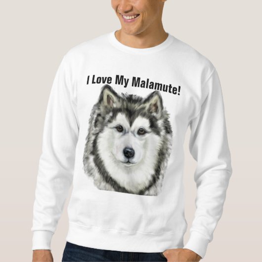 Alaskan Malamute Sweatshirt (Vorderseite)