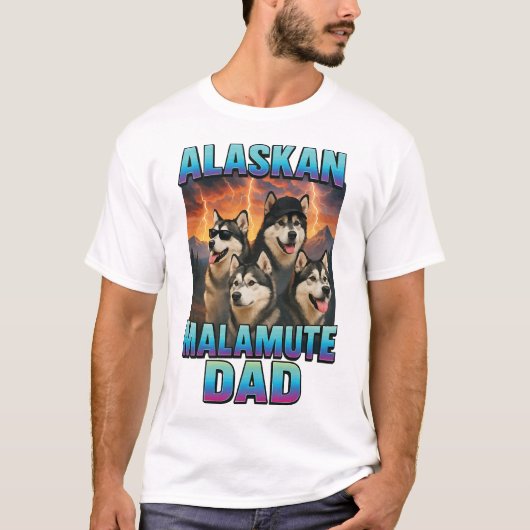 Alaskan Malamute T-Shirt (Vorderseite)