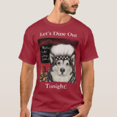 Alaskan Malamute T-Shirt (Vorderseite)